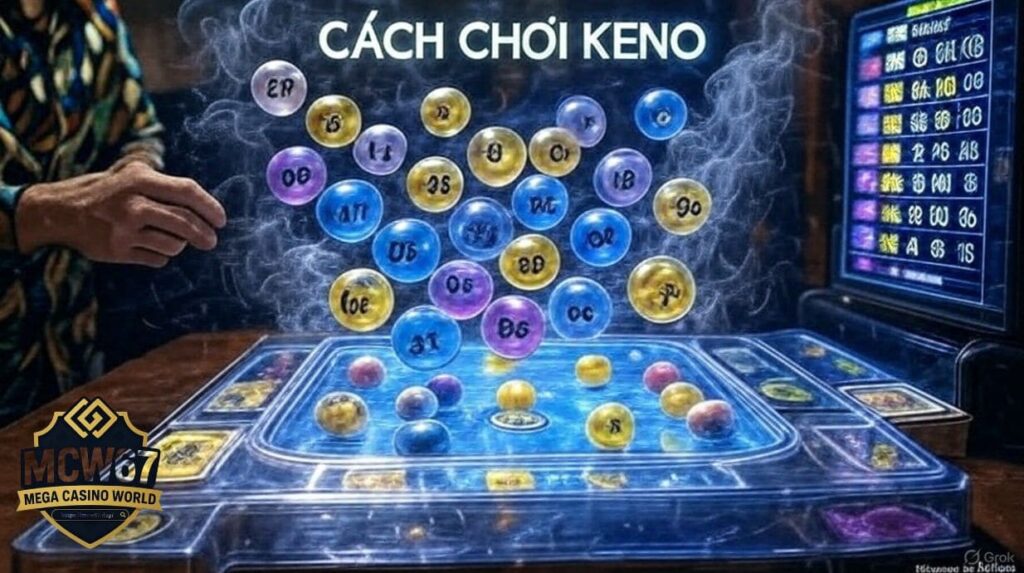 Cách chơi Keno