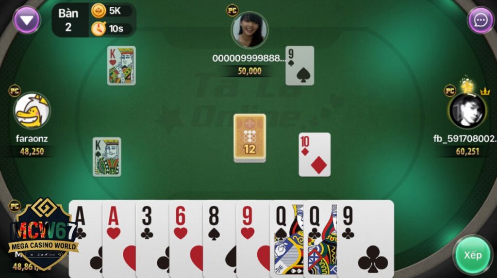 Các Bước Chi Tiết Chơi Phỏm 9 Cây