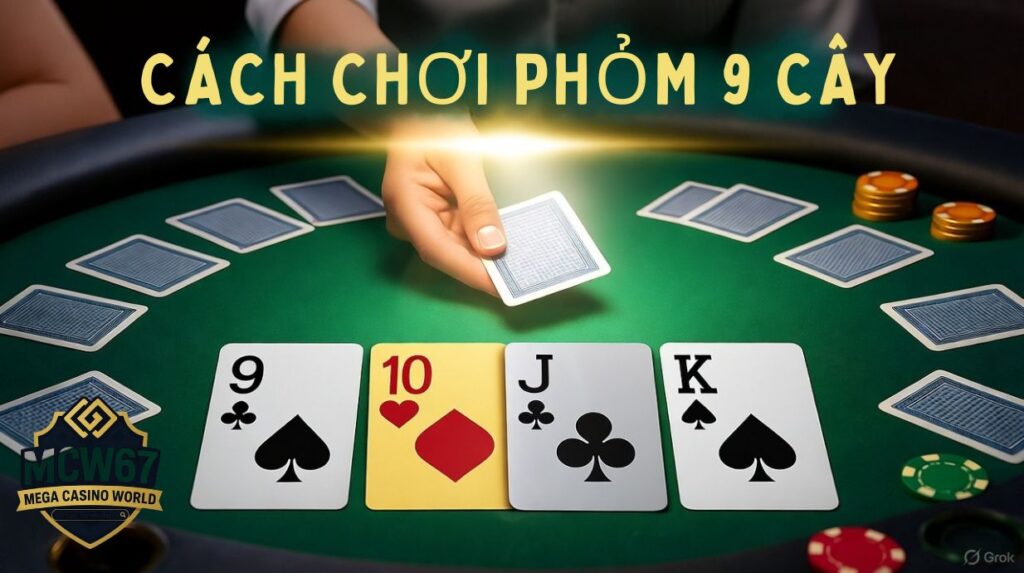 Cách Chơi Phỏm 9 Cây