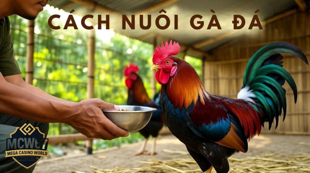 cách nuôi gà đá