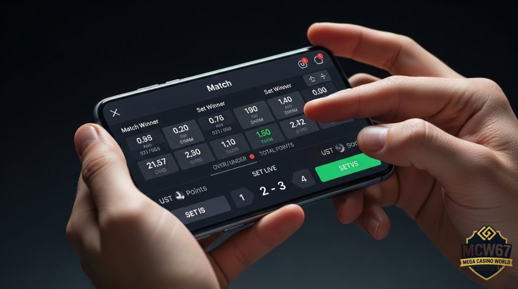 Hướng dẫn cá cược bóng chuyền từng bước