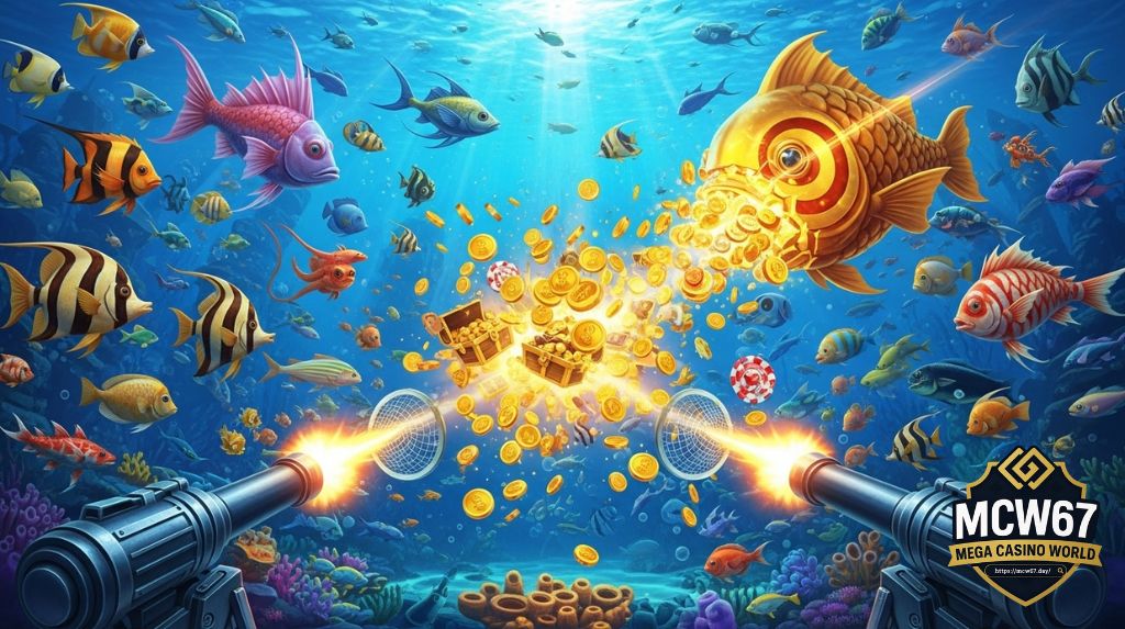 Các Loại Cá & Boss Đặc Biệt Trong Bắn Cá Rồng Vàng